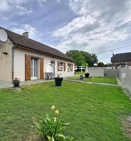 Pavillon indivuel de plain pied sur sous sol complet