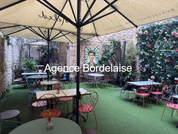 Bordeaux – Bar / Restaurant avec caves, jardin et appartement