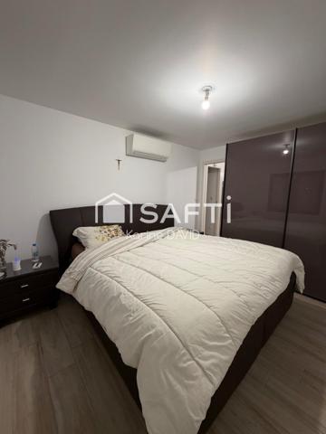 T2 + véranda, garage et place de parking