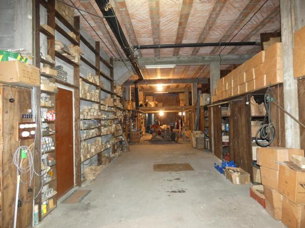 Grande maison de 170m² T8 (2 appartements de 85m² chacun) sur grand garage de 180m² et 5 garages de 15m²