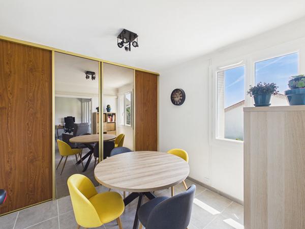 APPARTEMENT T4 bis CLIMATISE DE 74.44m² AVEC BALCON CAVE ET GARAGE SITUE A BOURG LES VALENCE 26500