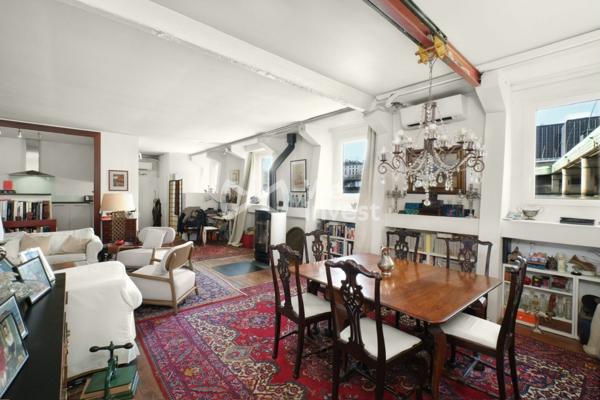 Péniche-loft 115 m²+ terrasse 80 m²-Métro Pont de St-Cloud (92)