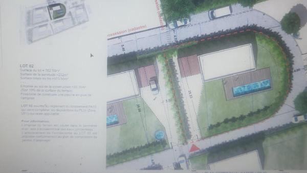 Allauch, Villa d'architecte de  140 m² + piscine sur terrain de 1000 m²