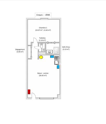 🏖️ Berck Plage 500M de la plage – Appartement 2 pièces 45 m² – Rénové – Parking privatif