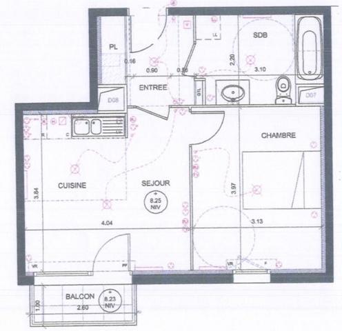 Appartement Sucy En Brie 2 pièce(s) 39 m2