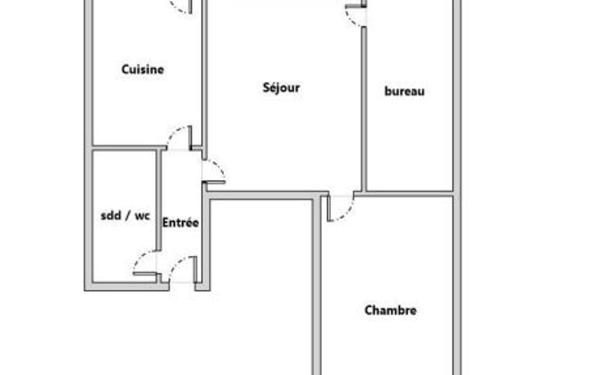 Appartement à vendre    2 pièces •  Argenteuil