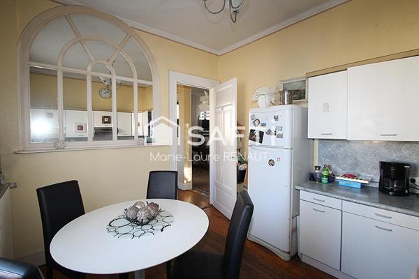 Maison de caractère en cœur de ville – 5 chambres – Grand garage