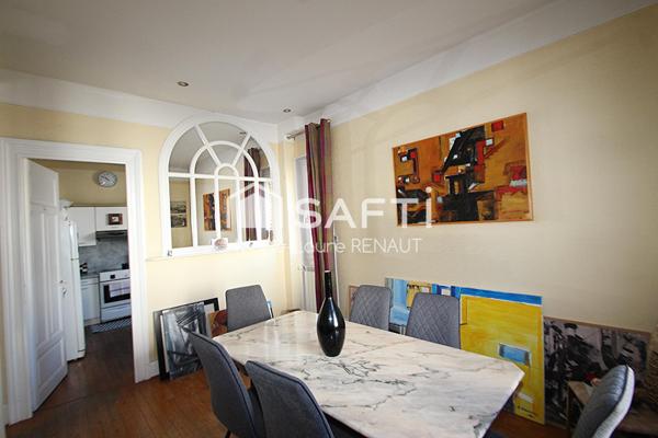 Maison de caractère en cœur de ville – 5 chambres – Grand garage