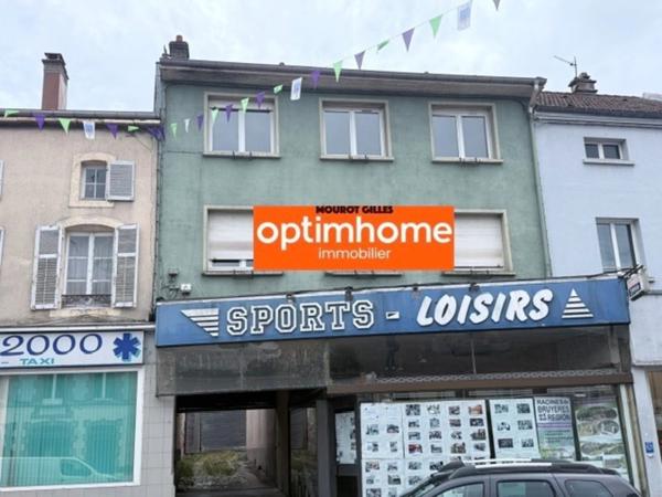 Immeuble de rapport avec commerce et logements – Bruyères centre-ville (88)