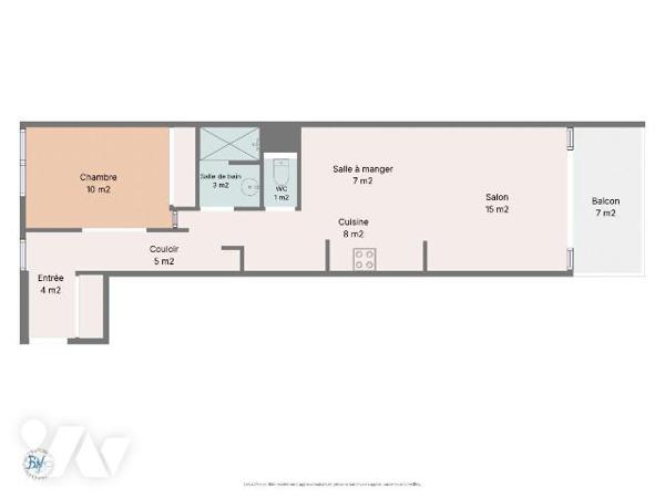 Situé au 6ème étage , à Concarneau, cet appartement a été rénové entièrement par un architecte....
