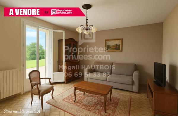 Ensemble immobilier : Maison et bâtiments à Saint-Hilaire-du-Harcouët