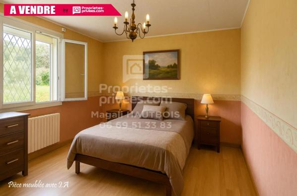 Ensemble immobilier : Maison et bâtiments à Saint-Hilaire-du-Harcouët