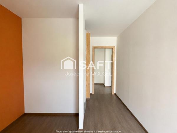 RARE : Appartement T3 avec terrasse et jardin dans résidence neuve à 5 minutes à pieds du lac et du centre-ville.