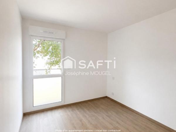 RARE : Appartement T3 avec terrasse et jardin dans résidence neuve à 5 minutes à pieds du lac et du centre-ville.