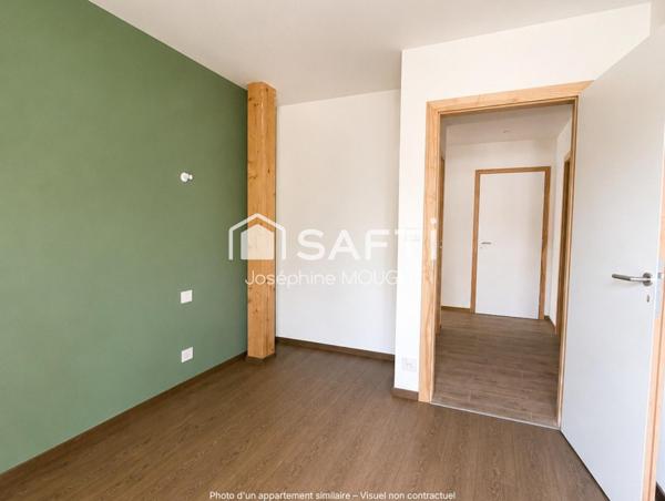 RARE : Appartement T3 avec terrasse et jardin dans résidence neuve à 5 minutes à pieds du lac et du centre-ville.