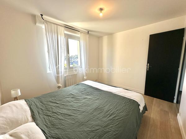 QUIMPER – QUARTIER CAP HORN – VUE DÉGAGÉE SUR L’ODET ET LE CHEMIN DU HALAGE – APPARTEMENT T3 DE 83 M², ANCIEN T4 – RÉNOVÉ – GRANDE PIÈCE DE VIE LUMINEUSE – 2 CHAMBRES – CUISINE INDÉPENDANTE ÉQUIPÉE – GARAGE AVEC ÉLECTRICITÉ – CAVE – STATIONNEMENT PRIVATIF SÉCURISÉ.

**** Vue dégagée sur l’Odet – rénové – garage, cave et stationnement sécurisé. ****

Gino DUPUY vous propose, dans le quartier du Cap Horn à Quimper, cet appartement T3 de 83 m², anciennement configuré en T4, situé au troisième étage d’une résidence sans ascenseur.

Entièrement rénové au fil des années, il offre une grande pièce de vie lumineuse bénéficiant d’une vue dégagée sur l’Odet et les promenades du chemin du halage, deux chambres, un wc indépendant, une salle de bain, une cuisine indépendante aménagée et équipée ainsi que de nombreux rangements.

L’appartement est complété par une cave en sous-sol, un garage individuel disposant de l’électricité et un accès au parking privatif et sécurisé de la résidence, équipé de bornes de recharge pour véhicules électriques.

L’appartement se compose de la manière suivante :

Une entrée avec placards intégrés.
Un grand salon-séjour lumineux offrant une vue dégagée sur l’Odet et le chemin du halage.
Une cuisine indépendante aménagée et équipée : four, micro-ondes intégré, plaque à induction, hotte, lave-vaisselle, réfrigérateur et emplacement pour lave-linge.
Un couloir disposant de placards/dressing coté nuit 
Deux chambres.
Une grande salle de bains avec baignoire et meuble vasque.
Un WC indépendant.

Concernant les annexes et le stationnement :

Un garage individuel avec électricité et porte coulissante.
Une cave privative en sous-sol.
Un parking commun privatif et sécurisé réservé aux résidents.
Des bornes de recharge pour véhicules électriques présentes sur le parking.

Informations complémentaires :

Appartement rénové et traversant.
Ancienne configuration T4, aujourd’hui aménagée en grand T3, (possibilité de re-cloisonnement pour chambre supplémentaire)
Menuiseries PVC double vitrage.
Volets roulants électriques.
Radiateurs électriques à inertie.
Production d’eau chaude par ballon électrique.
Troisième étage sans ascenseur.
Fibre optique
VMC individuelle
Résidence sécurisée.
Garage de plus de 18m² (désencombré virtuellement sur photo)
Cave environ 6m² (désencombré virtuellement sur photo)
Quartier Cap Horn, à proximité immédiate de l’Odet, du chemin du halage, des commerces et des commodités.
Plan croquis en fin d'annonce

Un appartement spacieux, rénové et lumineux, réunissant une belle pièce de vie, de nombreux rangements et des annexes particulièrement recherchées sur Quimper.

- - - Visite uniquement sur rendez-vous - - -

Contact Exclusif BSK : Gino DUPUY

VENTE IMMOBILIÈRE – QUIMPER & ALENTOURS
Échangeons sur votre projet, sans engagement, pour définir la meilleure stratégie de vente.

APPORTEURS D’AFFAIRES
Vous connaissez quelqu’un qui souhaite vendre ou acheter ?
Un simple message suffit pour initier un contact, je m’occupe du reste. Rémunération attractive.

COLLABORATION INTERCABINET
Discutons volontiers d’un partage de mandat ou d’un acheteur en recherche.

Honoraires charge vendeur : aucun frais d’agence supplémentaire pour vous.
Le prix affiché est votre prix final hors frais de notaire.