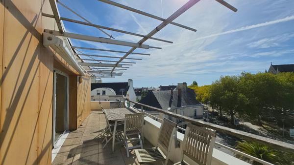Appartement Saint Nazaire 5 pièce(s) 107 m2, terrasse avec aperçu mer, ascenseur, double garage, cave