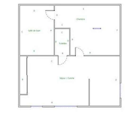 Maison 2 pièces 51m2