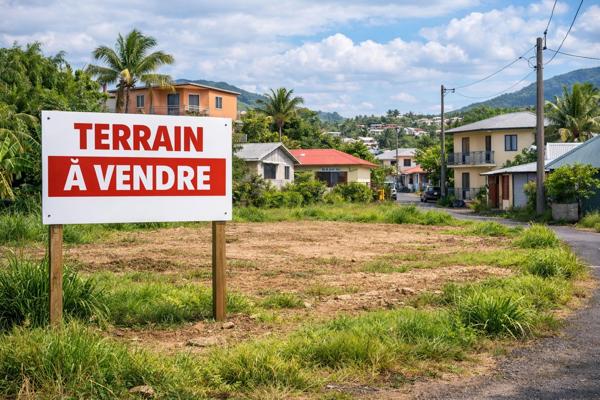 Terrain à vendre- SAINT PIERRE (974)