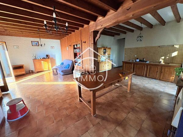 PRIGONRIEUX : Maison de plain-pied 5 pièces de 110m² avec jardin