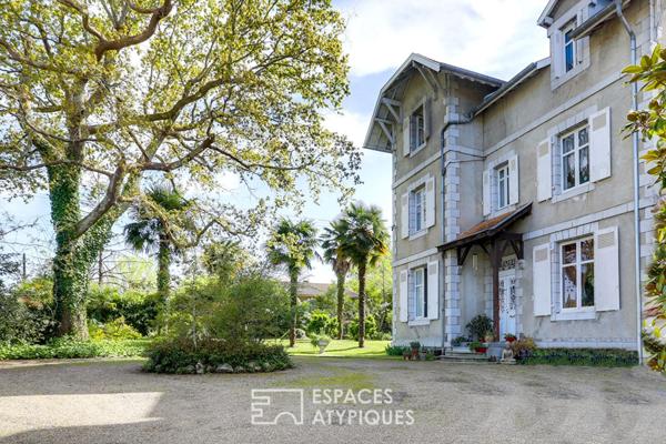 Maison de maître avec grand jardin en coeur de ville