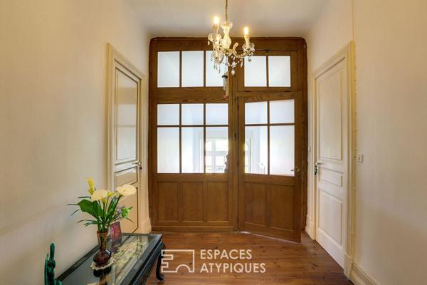 Maison de maître avec grand jardin en coeur de ville