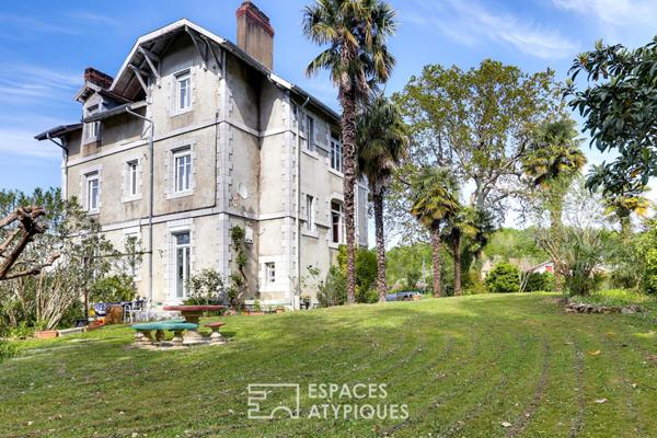 Maison de maître avec grand jardin en coeur de ville