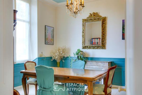 Maison de maître avec grand jardin en coeur de ville