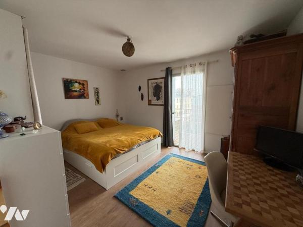 T4 de 93 m² avec balcon plein sud – Habitat participatif dans immeuble écologique récent (2021)