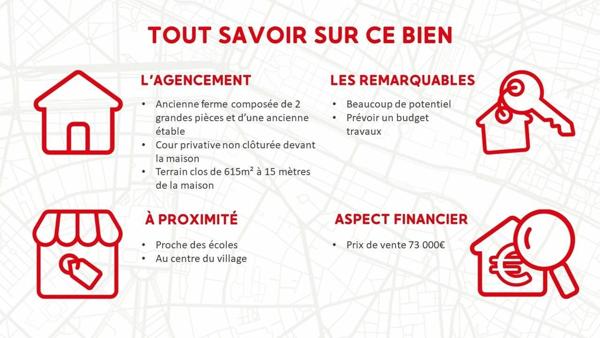 Maison à vendre    1 pièce •  Broye-Aubigney-Montseugny