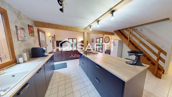 Charmante maison de 100 m² sur terrain constructible de 992 m²
