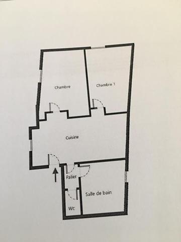 3 pièces de 47 m² proche COULOMMIERS