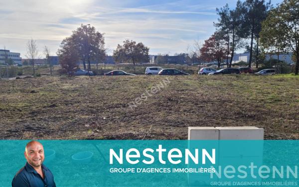 Terrain viabilisé au Mans à vendre ? 281 m² avec possibilité d'acquérir une parcelle totale de 569 m²