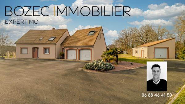 Guécélard (72230) PAVILLON 185M2 - 5 CHAMBRES