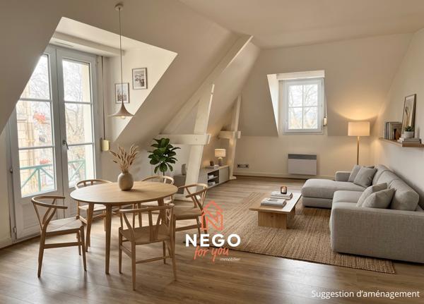 Appartement 88 m² avec parking et cave - Place Imbach - ANGERS Angers