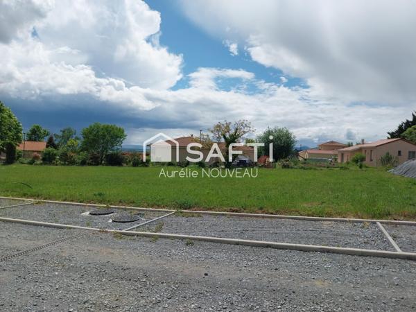 Terrain à construire sur les hauteurs d'Artonne - 739 m² dans petit lotissement