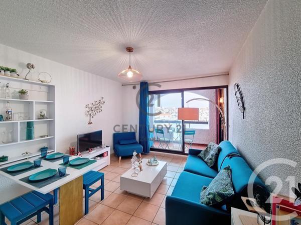 Appartement F1 à vendre  1 pièce - 23,01 m2 LE BARCARES - 66