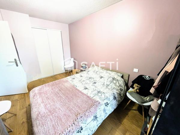 Appartement T2 de 41 m²  avec parking sécurisé