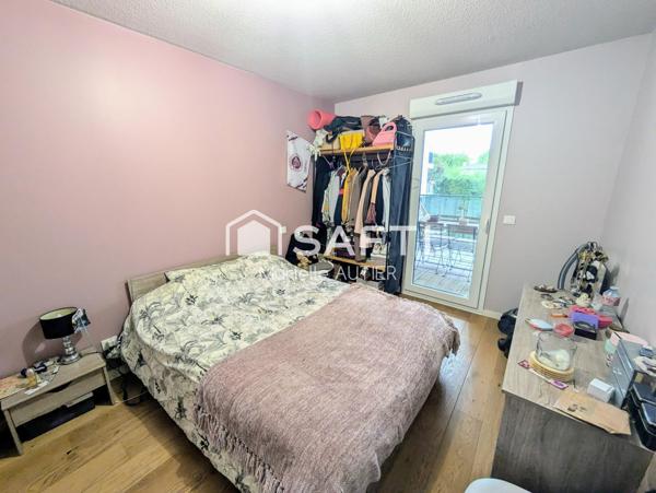 Appartement T2 de 41 m²  avec parking sécurisé