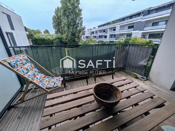 Appartement T2 de 41 m²  avec parking sécurisé