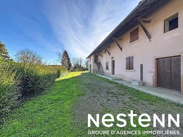 À vendre : Jolie Maison avec grand terrain à Crottet (01290)