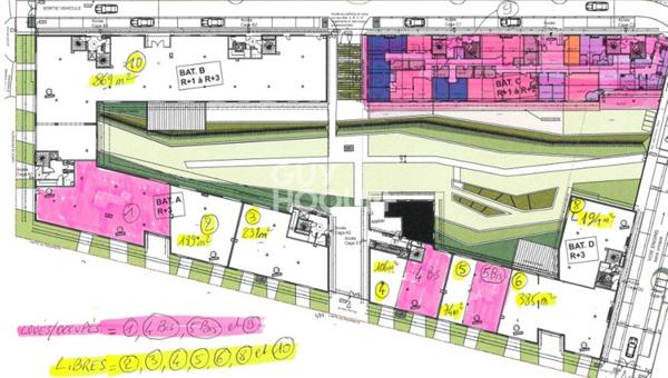 A VENDRE : 11 locaux commerciaux occupés/non occupés