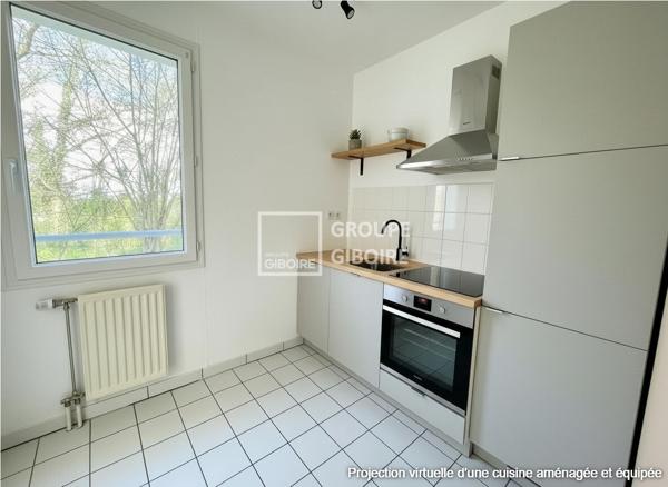 Appartement T2 à vendre Rennes Brequigny - 43 m² (réf : AH26008G)