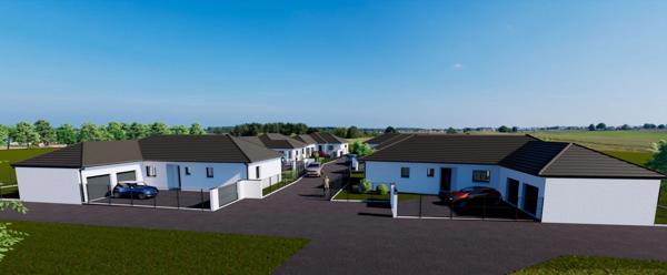 Maison neuve, Serres-Castet, 4 chambres, 615m² jardin, SERRES CASTET (64)