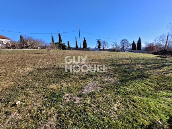 Terrain CONSTRUCTIBLE, 1500m², Mirandol Bourgnounac!