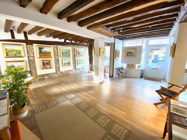 Maison Les Andelys Accès Seine + local commercial