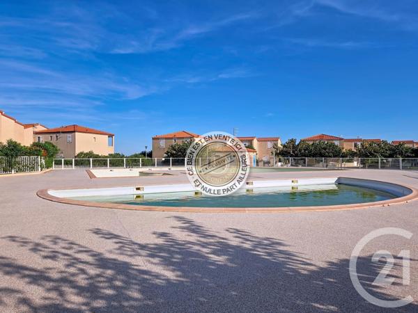 Maison à vendre  3 pièces - 40 m2 LE BARCARES - 66