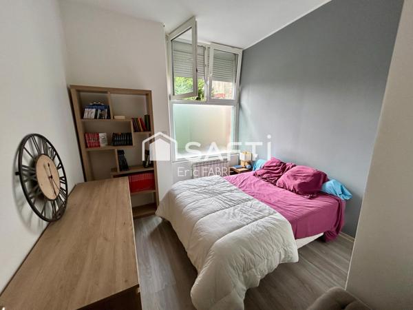 Appartement 3 pièces salon cuisine 2 chambres