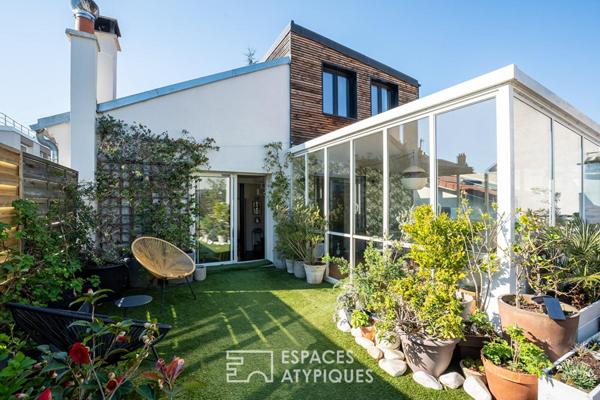 Dernier étage en duplex avec véranda et terrasse