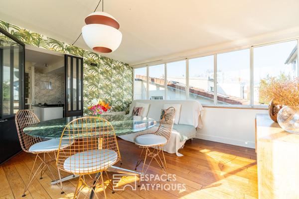 Dernier étage en duplex avec véranda et terrasse